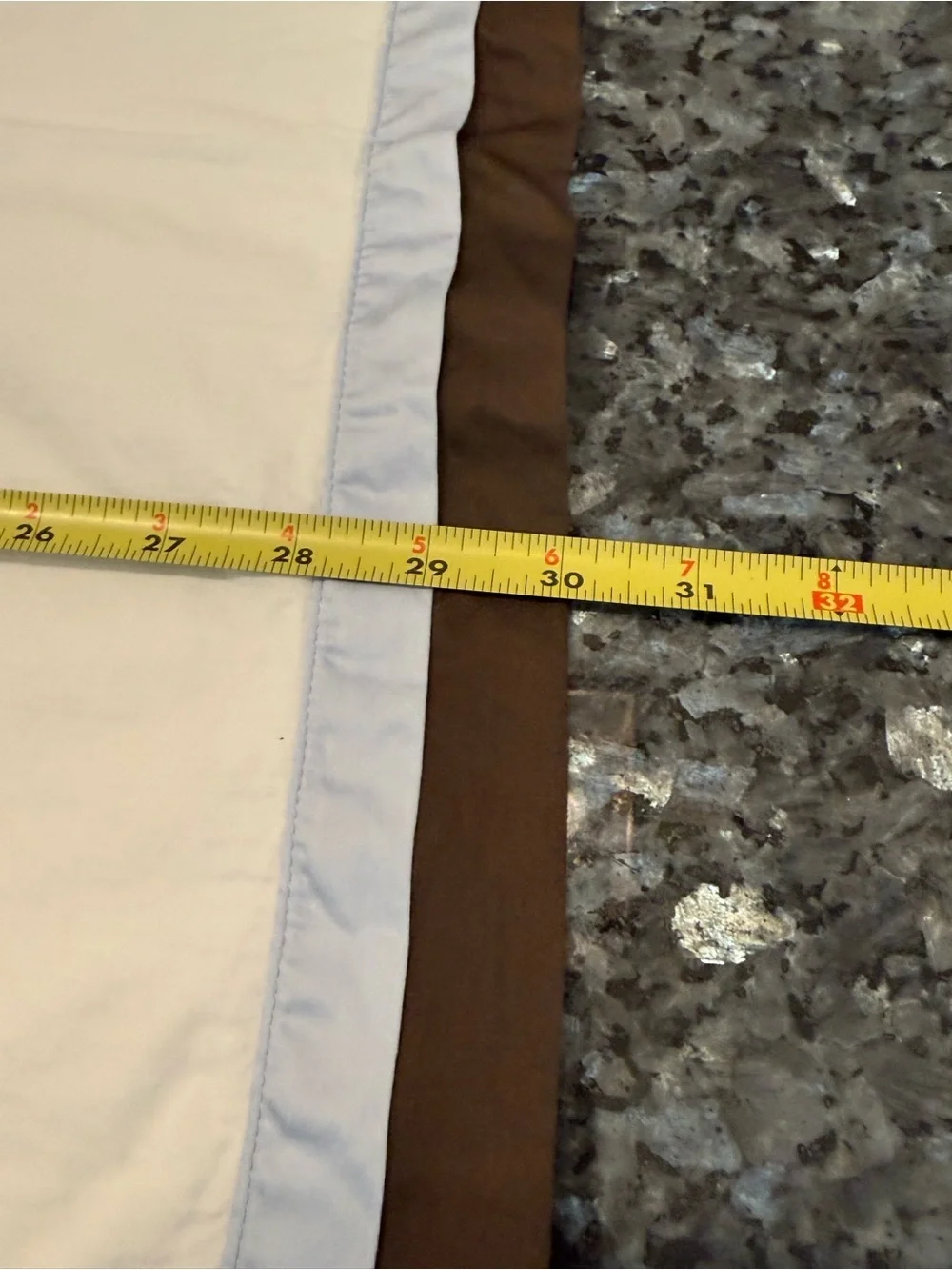 Restoration Hardware white and brown pillow shams see description
